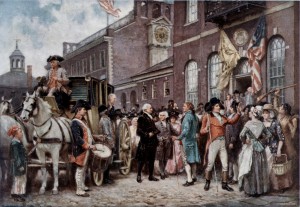 Washingtons Inauguration at Philadelphia